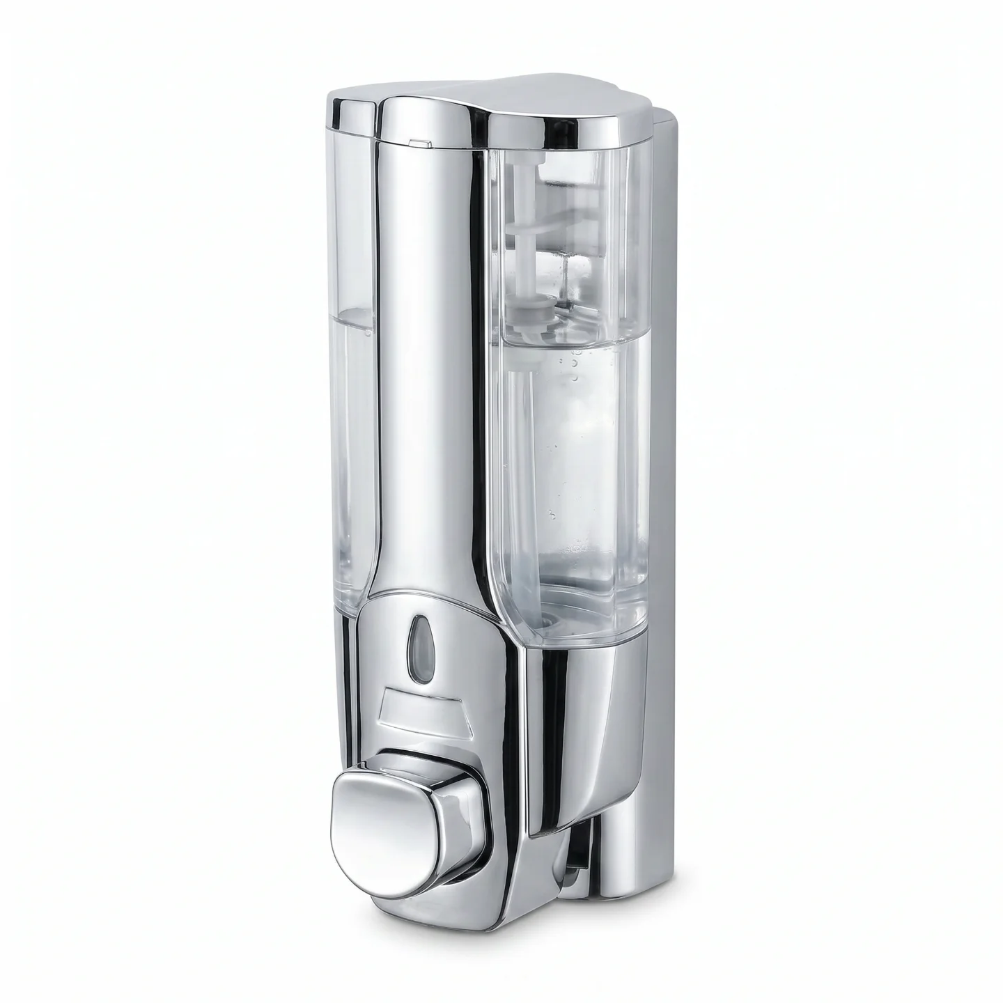 DISPENSADOR DE JABON LIQUIDO CROMO