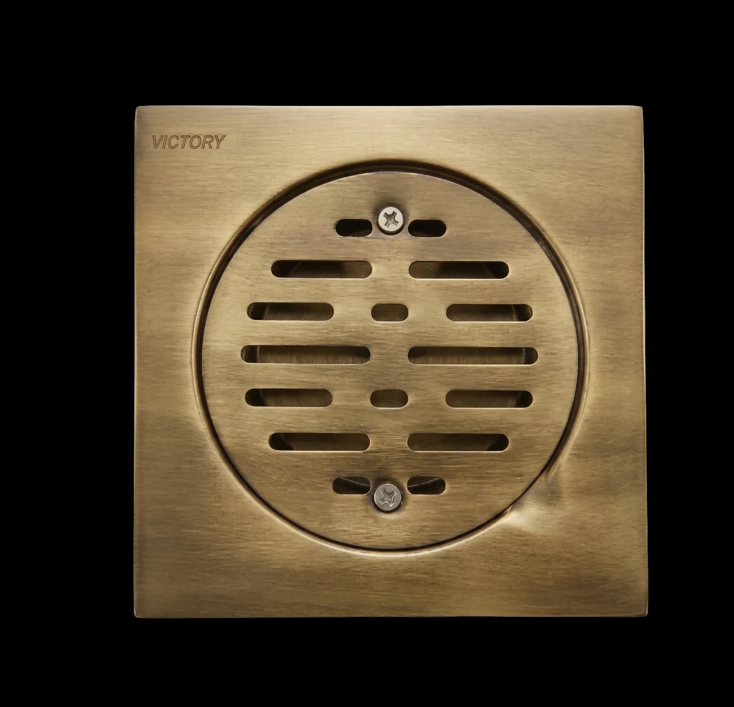 REJILLA DE PISO DE 15X15 ORO VIEJO PARA TUBO DE 4” CLASE-9
