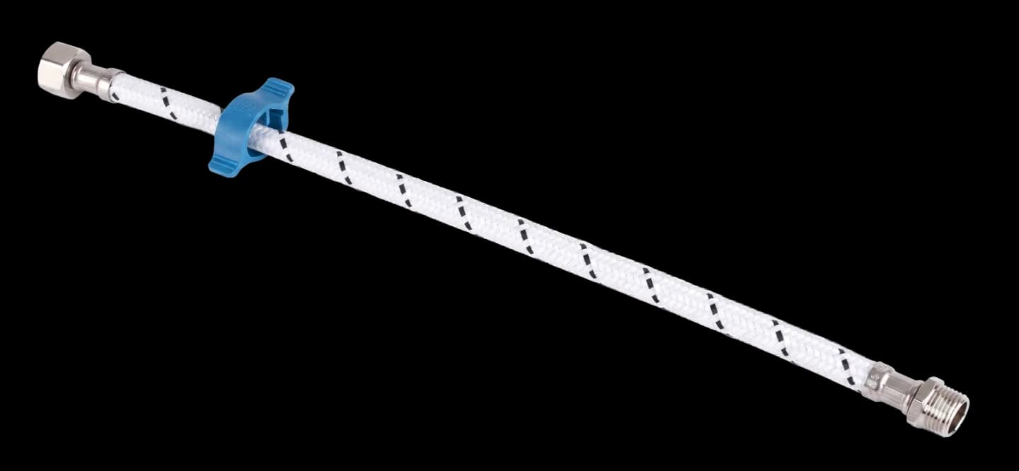 CHICOTILLO FLEXIBLE BLANCO DE 50 CM PET