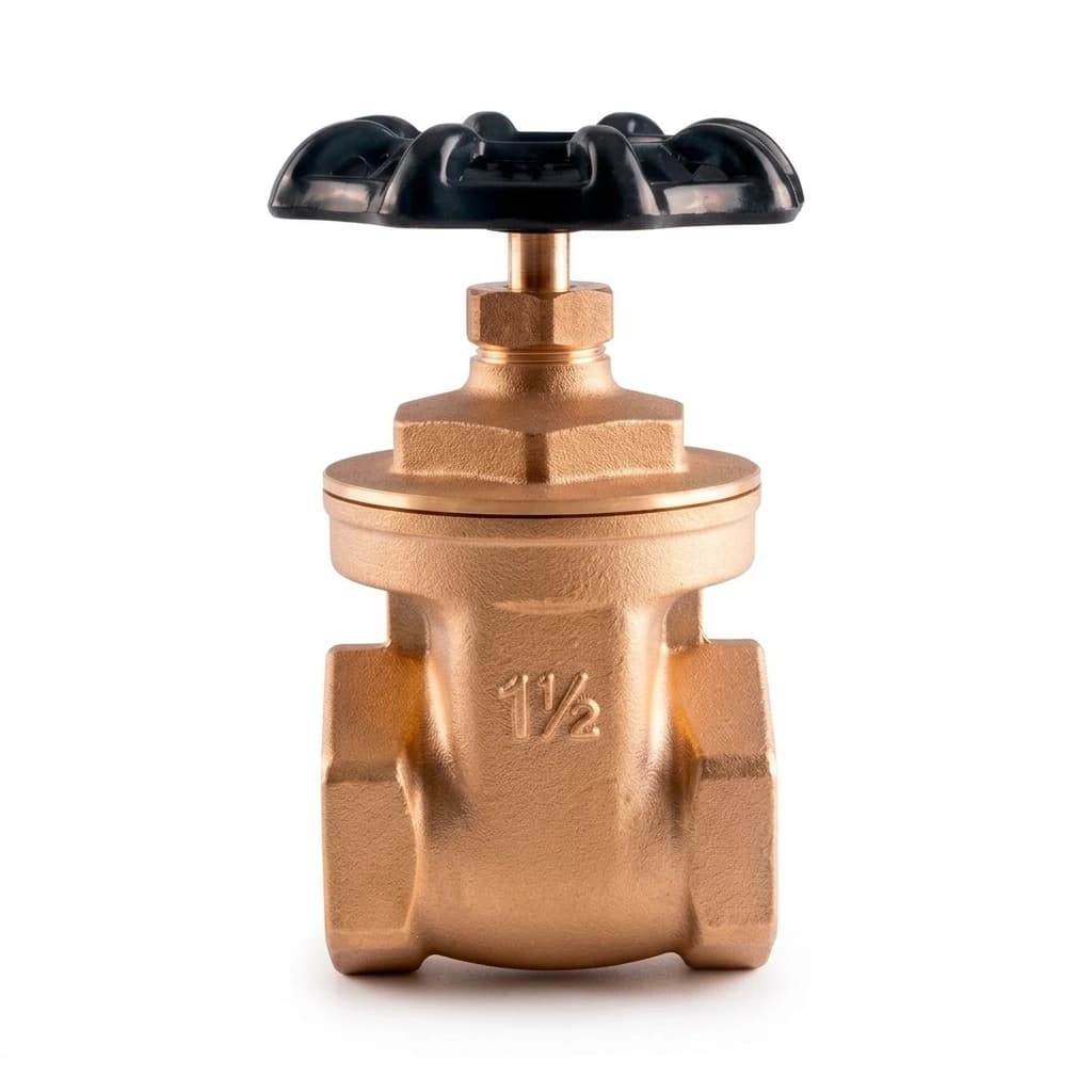 LLAVE DE PASO CORTINA DE 1 1/2