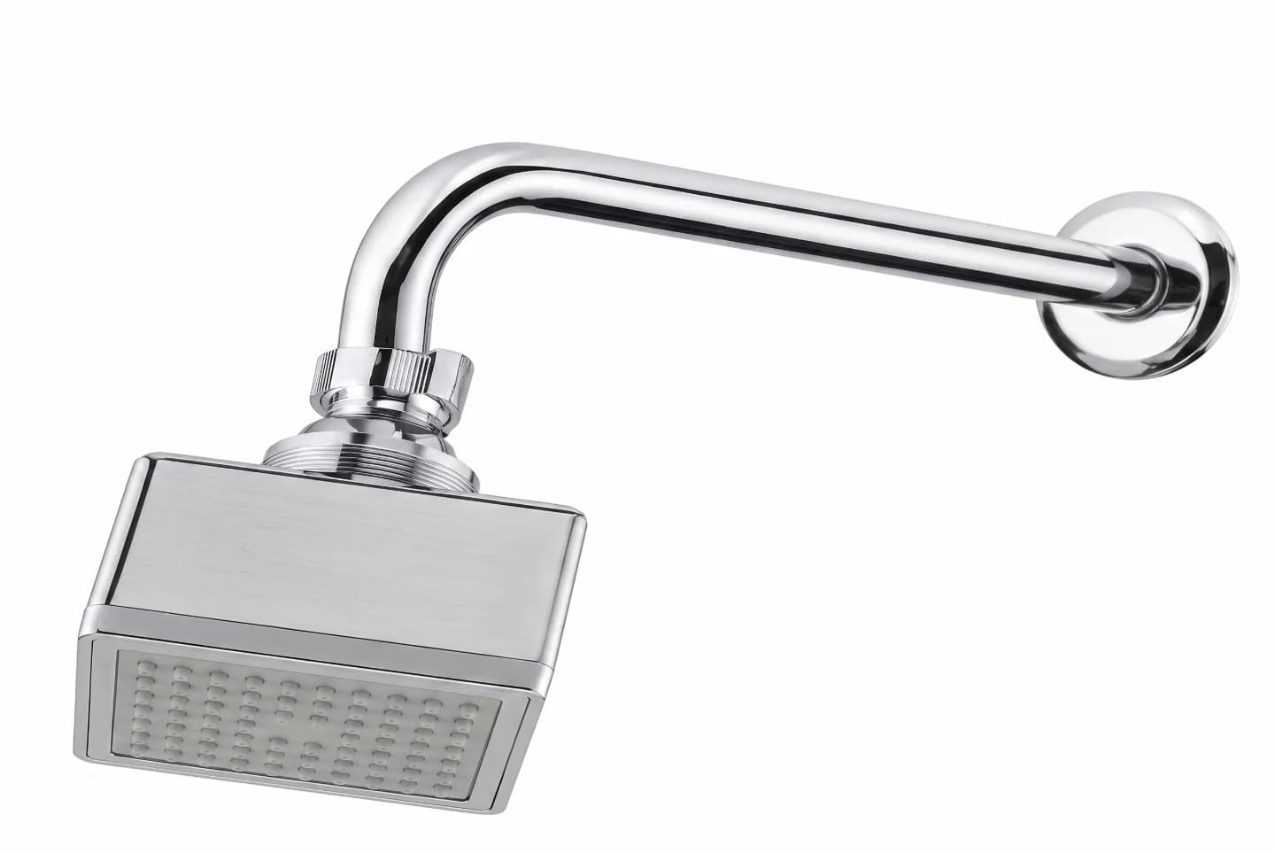 DUCHA CUADRADO 7CM X 7CM CON BRAZO DE 30 CM BLISTER