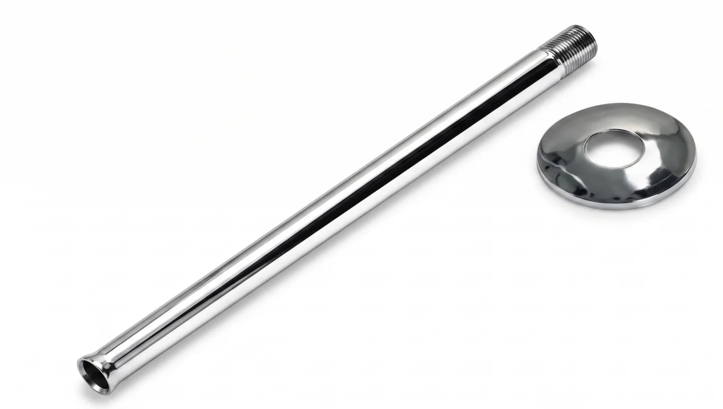 BRAZO PARA DUCHA METALICO CROMO DE 30 CM