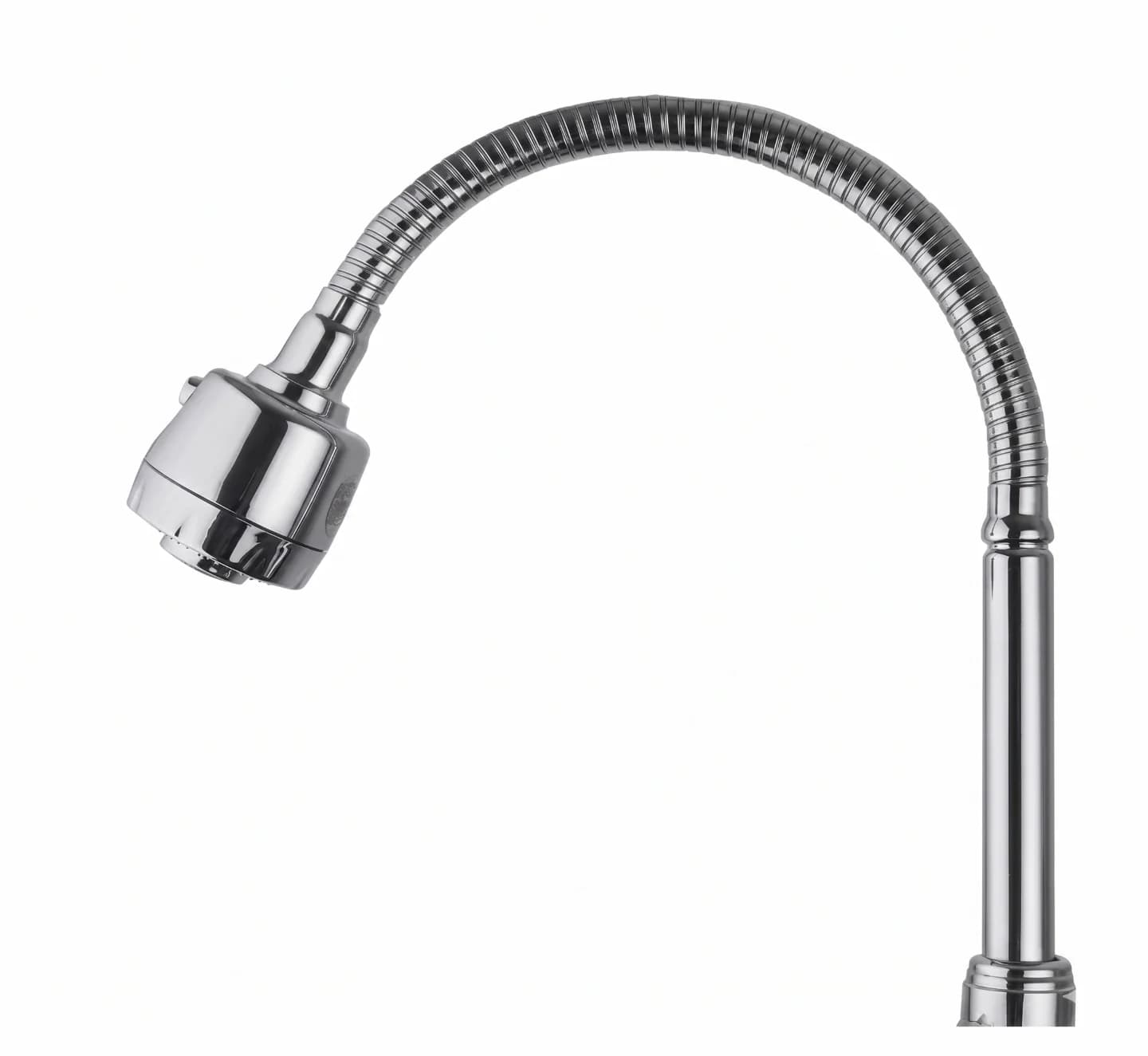 CUELLO FLEXIBLE RIGIDO PARA MEZCLADORA DE LAVAPLATOS O MONOMANDO