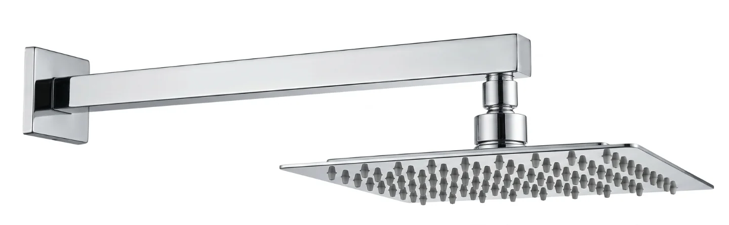 REGADERA DE DUCHA 20X20 METALICO ECONOMICO